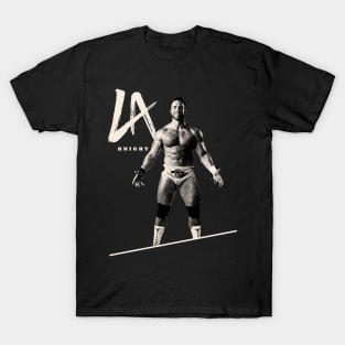 la knight 36// black white design T-Shirt T-Shirt